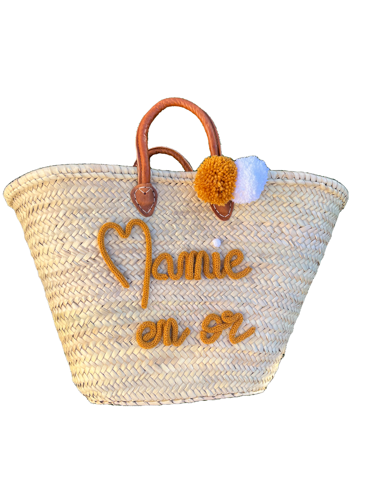 Panier Mamie en Or( couleur moutarde)